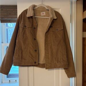 Wrangler Tan Sherpa Jacket
